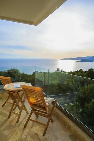 Гостевой дом Villa Horus Свети-Стефан Двухместный номер Делюкс с 1 кроватью или 2 отдельными кроватями и видом на море-1